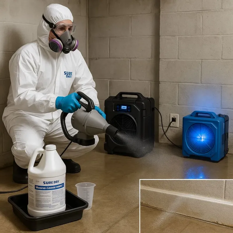 Sanitization and Odor Removal process in Gorham, ME