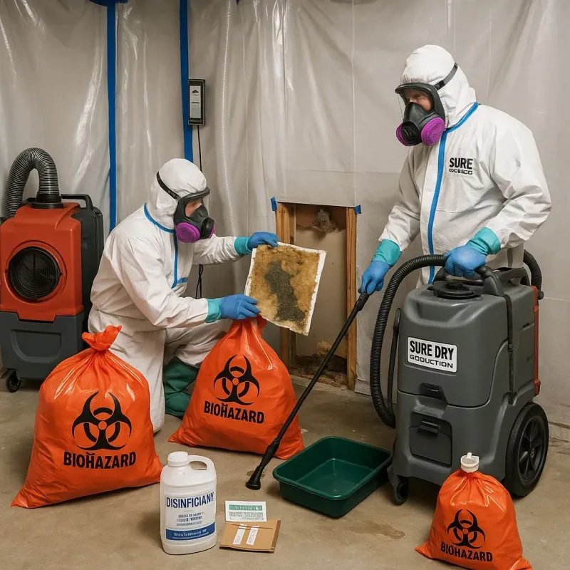 Contaminated Water Handling Protocols process in Gorham, ME